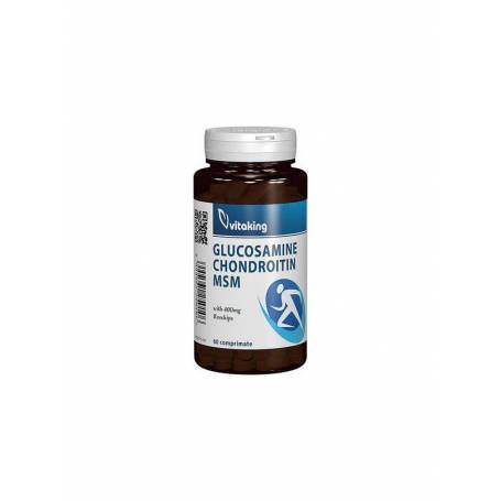 Glucozamina, Condroitina si MSM 60 cpr - VITAKING