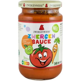 Zwergen sauce sos de rosii cu mere, eco-bio, 350g - Zwergenwiese