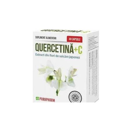 Quercetina+C, 30cps - Parapharm