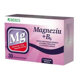 Magneziu+B6 - Beres - 30 capsule