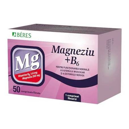 Magneziu+B6 - Beres 50 capsule