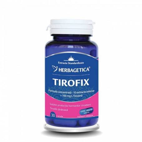 Tirofix Hypo - Herbagetica 30 capsule