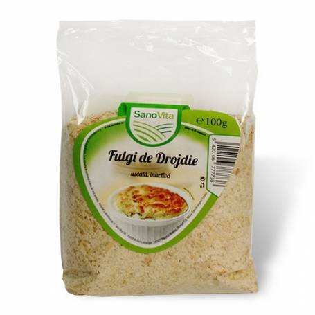 Fulgi de drojdie inactiva uscata 100g - SANOVITA