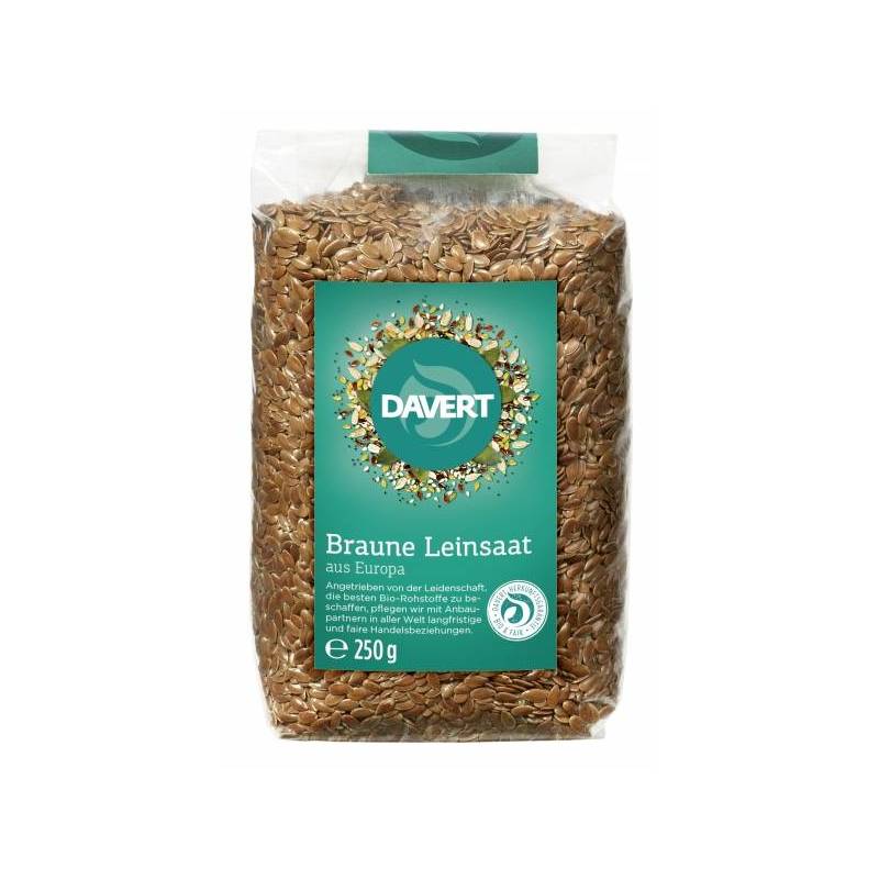 Seminte de in maro, eco-bio, 250g - DAVERT