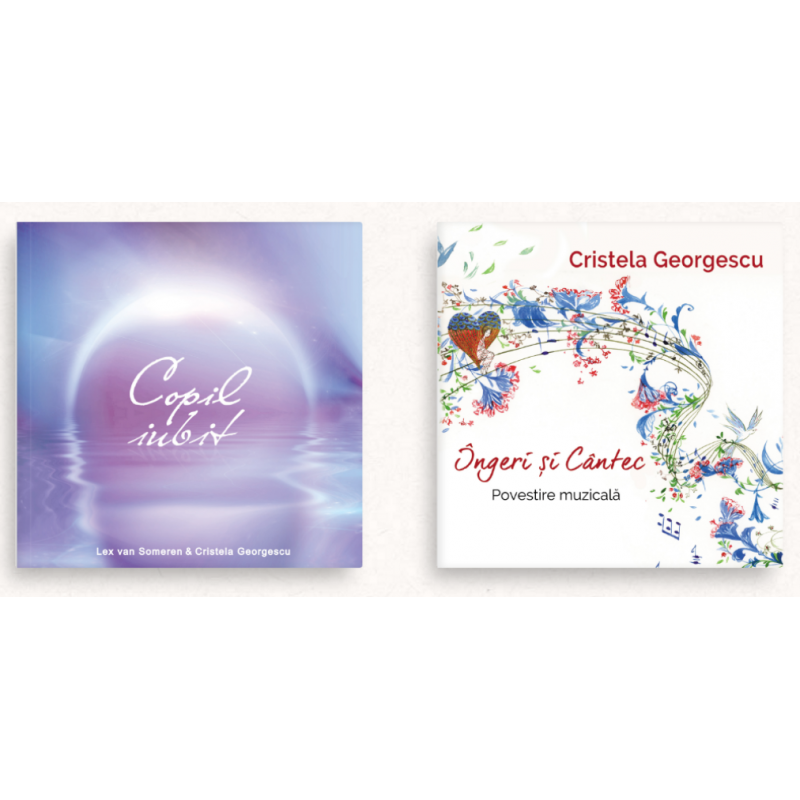 Pachet CD Copil iubit + Ingeri si cantec - Cristela Georgescu si Lex
