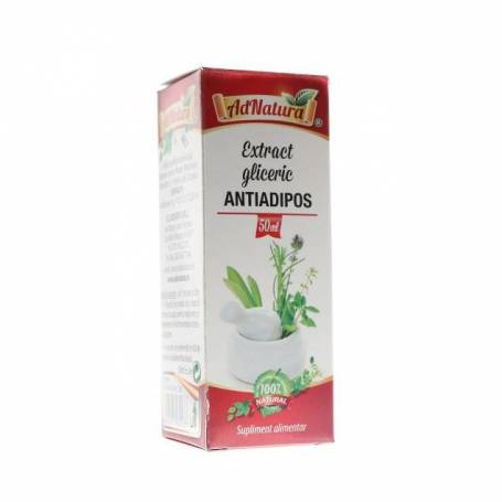 Extract Gliceric Antiadipos 50ml - Ad Natura