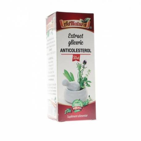 Extract Gliceric Anticolesterol 50ml - Ad Natura