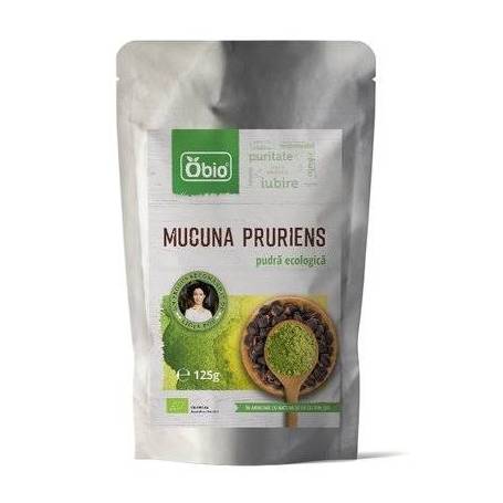 Mucuna pruriens pulbere eco-bio 125g - Obio