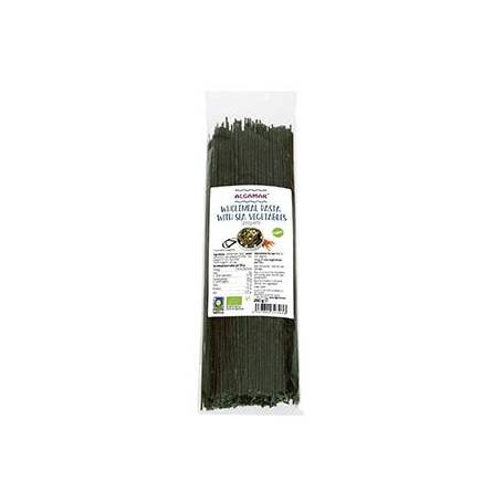 Spaghetti integrale cu alge marine eco-bio 250g Algamar