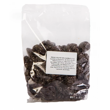 Prune uscate fara samburi 500g - SANOVITA