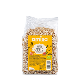 Fulgi expandati spelta cu miere eco-bio 200g Amisa