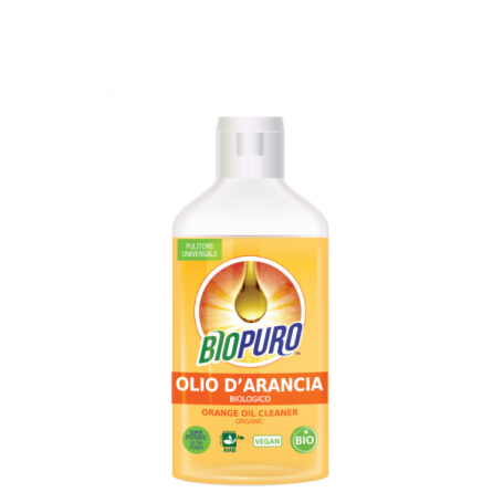 Detergent universal hipoalergen concentrat cu ulei de portocale, eco-bio, 250ml, BioPuro