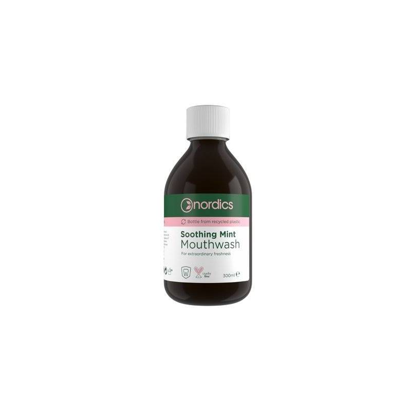 Apa de gura cu menta, 300ml - Nordics