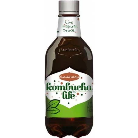 Kombucha Life cu scortisoara 500ml - Kombucha Life