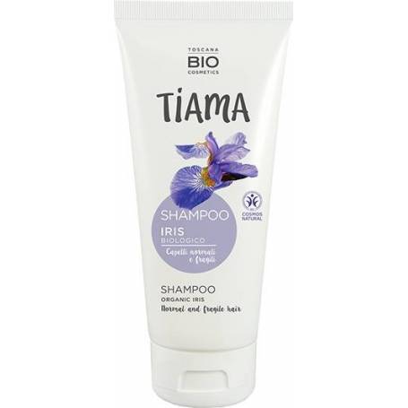 Sampon pentru par normal si fragil cu iris bio 200ml, Tiama