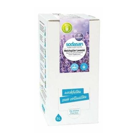 Balsam bio pentru rufe cu lavanda, 5L, Sodasan