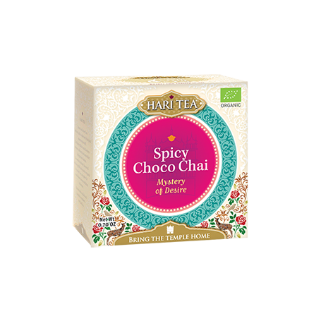 Ceai premium - Mystery of Desire - spicy choco chai eco-bio 10dz - Hari Tea