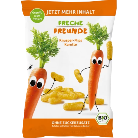 Pufuleti din porumb si morcov eco-bio 30g Erdbar