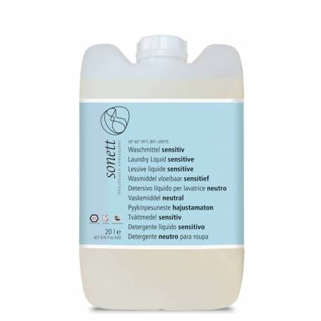Detergent ecologic pt. rufe albe si colorate, neutru 20L - Sonett