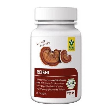 REISHI EXTRACT BIO 400mg, 80cps, Raab