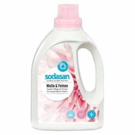 Detergent Bio Lichid Pentru Rufe Delicate, Lana Si Matase 750 ml - SODASAN