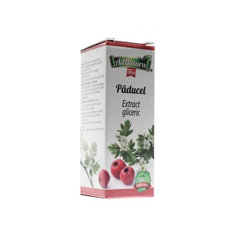 Extract Gliceric Paducel Frunze Flori 50ml - Ad Natura