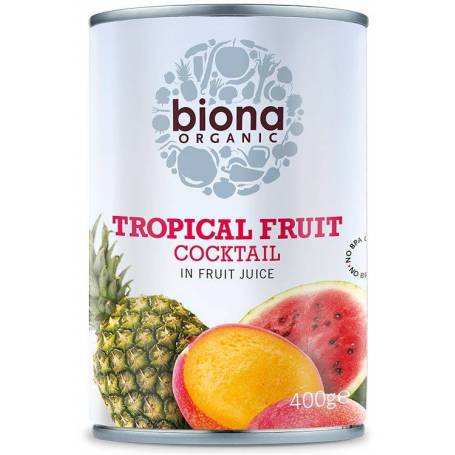 Cocktail de fructe tropicale, eco-bio, 400g - Biona