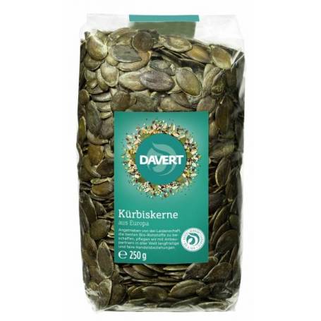 Seminte de dovleac eco-bio 250g, DAVERT