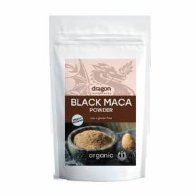 Maca NEAGRA pulbere raw eco-bio 100g - Dragon Superfoods