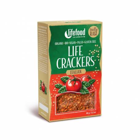 Lifecrackers italian raw eco-bio 90g - Lifefood