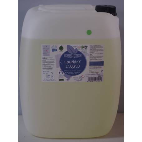 Detergent ecologic lichid vrac pentru rufe albe si colorate lamaie 20L - Biolu