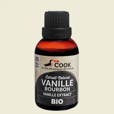 Extract de vanilie de Bourbon, eco-bio, 40ml - Cook