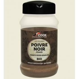Piper negru macinat eco-bio 220g, Cook