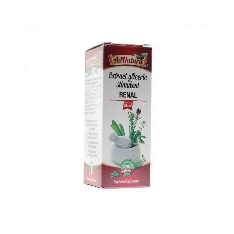 Extract Gliceric Stimulent Renal 50ml - Ad Natura