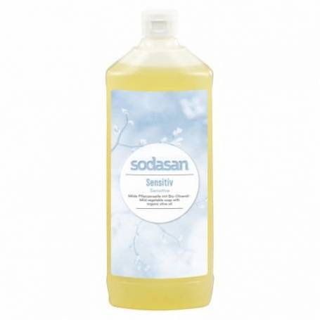 Sapun Lichid/Gel De Dus Bio Neutru Sensitiv 1 L - SODASAN