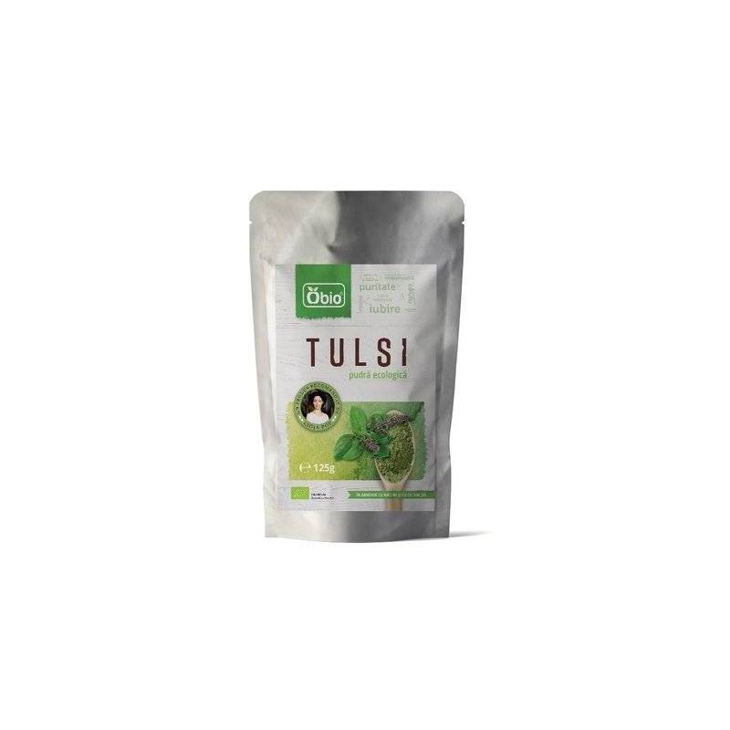 Tulsi pulbere eco-bio 125g - Obio