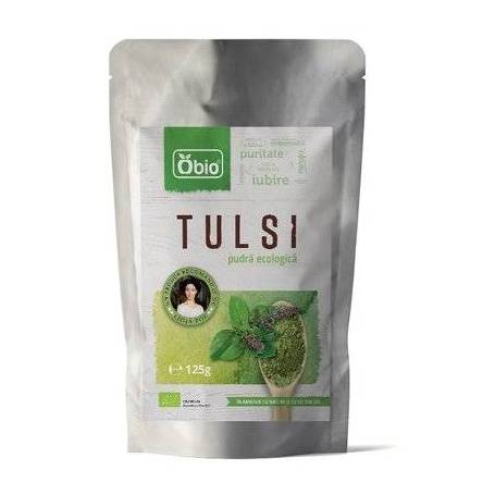 Tulsi pulbere eco-bio 125g - Obio