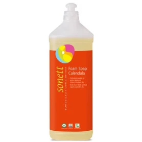 SAPUN LICHID - GEL DE DUS  ECO SPUMANT CU GALBENELE COPII 1000ml - SONETT