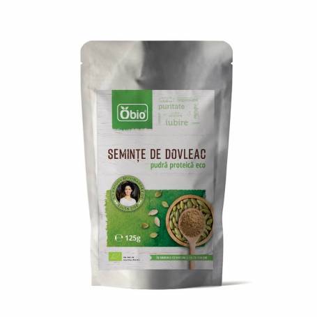 Pudra proteica din seminte de dovleac eco-bio 125g - Obio