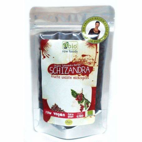 Schizandra fructe deshidratate raw eco-bio 125g - Obio