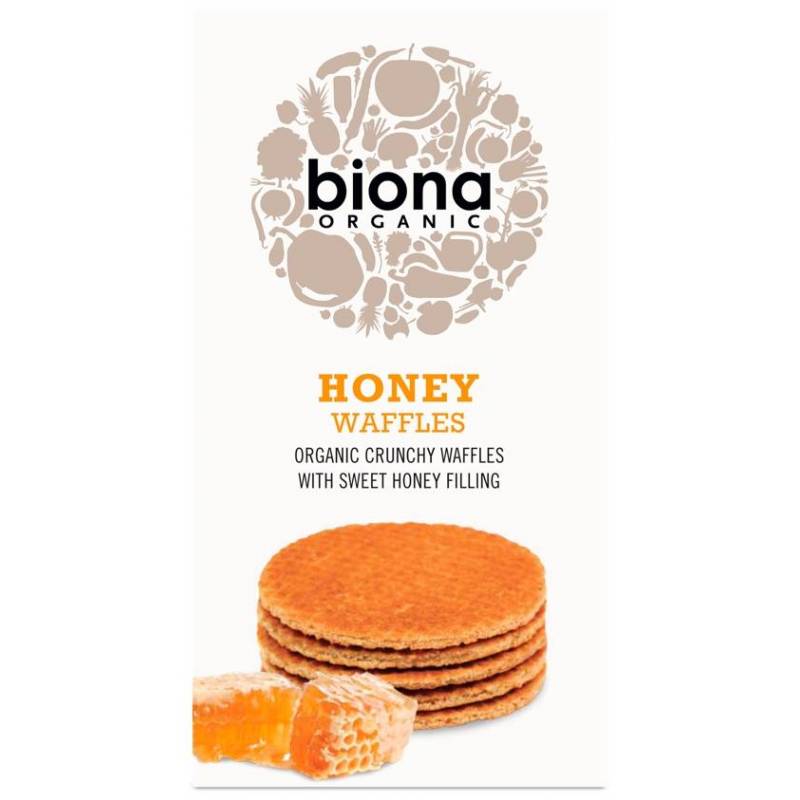 Vafe cu miere eco-bio 175g Biona