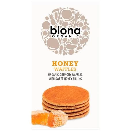 Vafe cu miere eco-bio 175g Biona