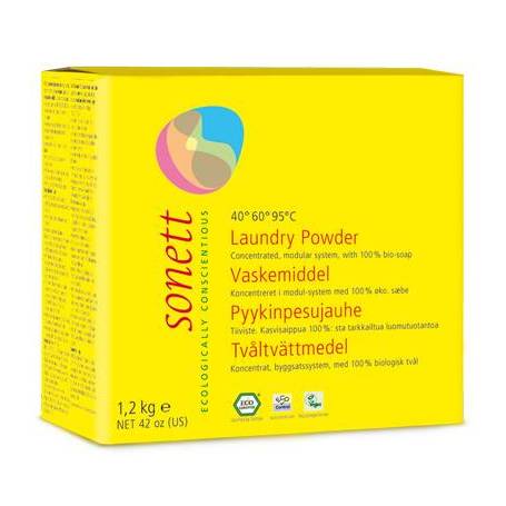 Detergent ecologic praf pt. rufe 1.2 kg - Sonett