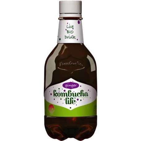 Kombucha life cu ghimbir ECO-BIO 330ml - KOMBUCHA LIFE