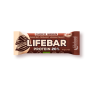 Baton cu proteine si ciocolata raw eco-bio 40g - Lifebar Plus