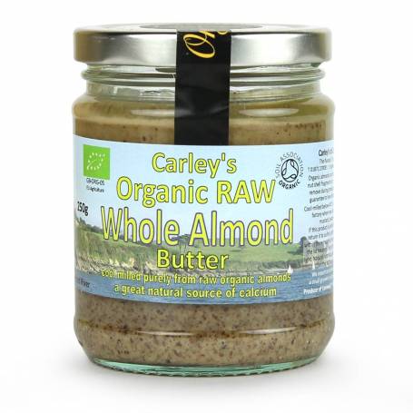 Unt de migdale intregi raw eco-bio 250g - Carleys