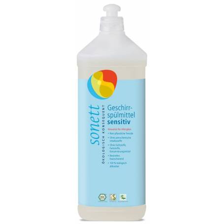 Detergent Ecologic Spalat Vase Senzitiv - 1000ml - SONETT