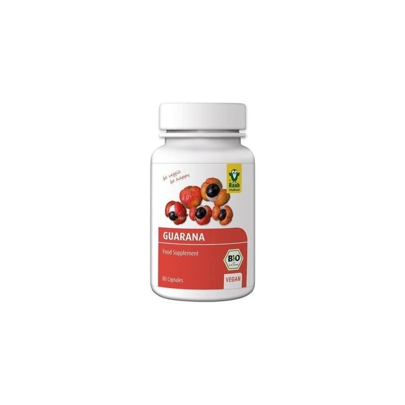 GUARANA BIO 500mg, 80cps, Raab