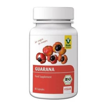 GUARANA BIO 500mg, 80cps, Raab