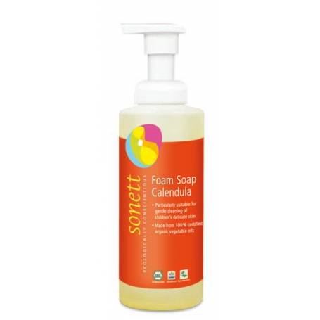 SAPUN LICHID - GEL DE DUS  ECO SPUMANT CU GALBENELE COPII 200ml - SONETT